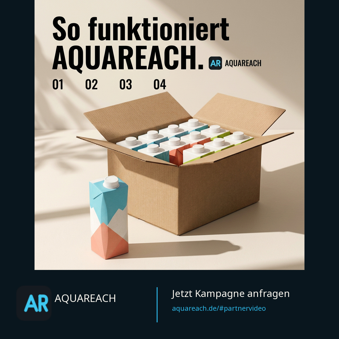 AQUAREACH Social-Media-Motiv: So funktioniert AQUAREACH.